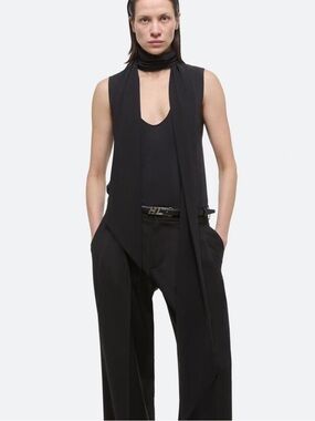 Helmut Lang SLEEVELESS SCARF TOP